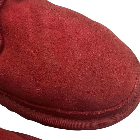 UGG Mens Red Neumel Suede Heritage Chukka Classic Boots - Picture 8 of 12